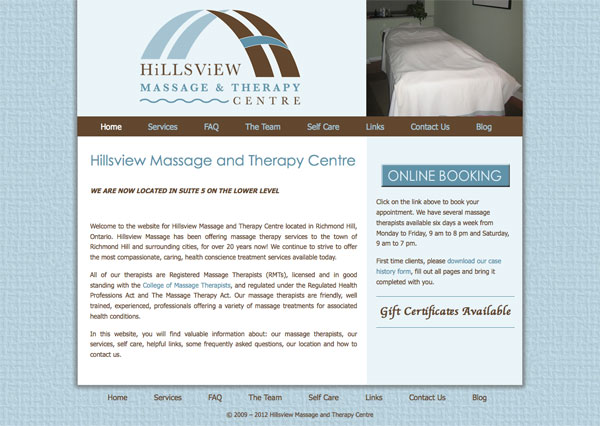 Hillsview Massage & Therapy Centre